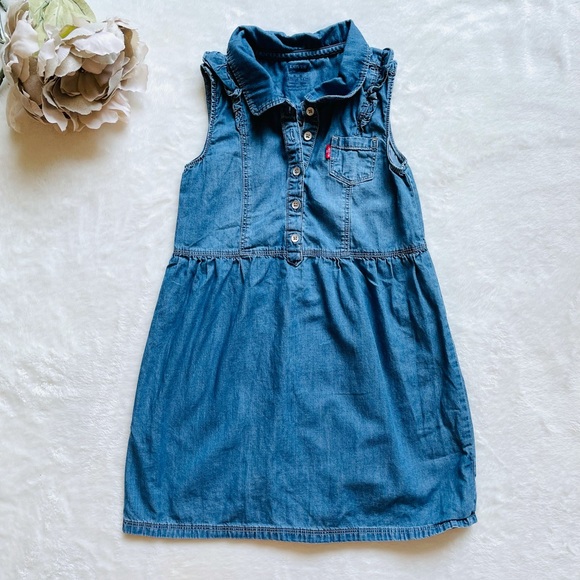 Levi's Other - Girls Denim Levi’s Sleeveless Dress